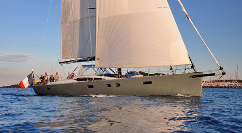 Sailing-yacht de croisière - 70 - Futuna Yachts - à cockpit ouvert / en aluminium / bout-dehors
