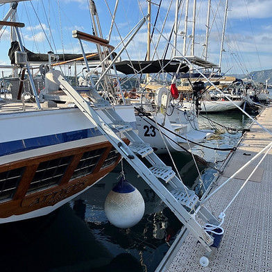 Passerelle pour bateau - S5 - SYT Sea Yachting Tools - escalier / manuelle