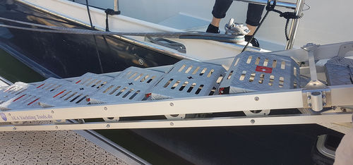 Passerelle pour bateau - SYT Sea Yachting Tools - escalier / manuelle / sur mesure