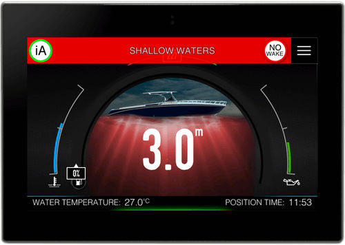 Moniteur pour bateau - Control display 5.0 - Rim Drive Technology - multifonction / 5" / tactile