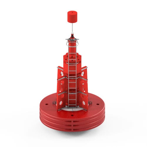 Bouée de balisage - PMB3600RM  - PHAROS MARINE AUTOMATIC POWER - de mouillage / en mousse de polyuréthane / en acier
