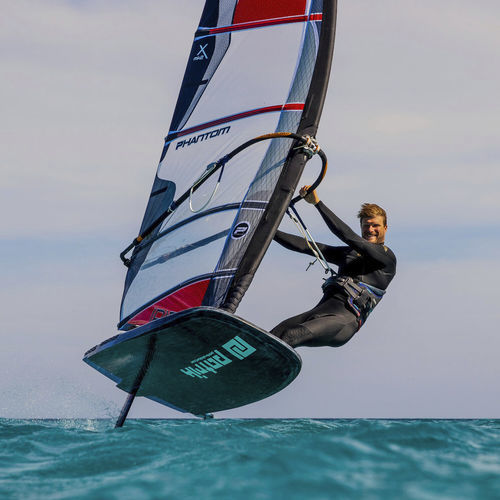 Voile de planche rapide - IRIS X mk2 - PHANTOM - de freerace / 6 lattes