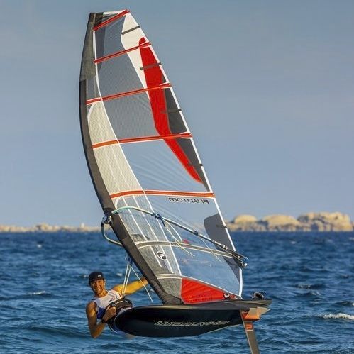 Voile de planche de race - IRIS R mk2 - PHANTOM - de sport / 6 lattes / 7 lattes