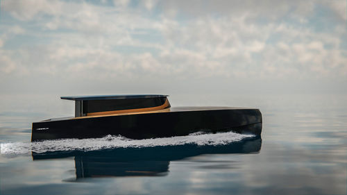 Vedette in-bord - NOMAD 40 - JPK Composites - hard-top / de croisière rapide / de sport