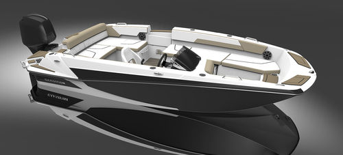 Deck-boat hors-bord - GTD 180 - Glastron - de wakeboard / de ski nautique / max. 10 personnes
