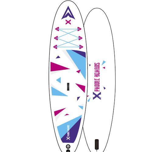 SUP gonflable - X-FUN - X-PaddleBoards - de randonnée / pour yoga / de pêche