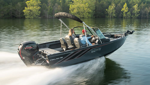 Runabout hors-bord - FS 1800 - Lowe - à double console / open / de ski nautique