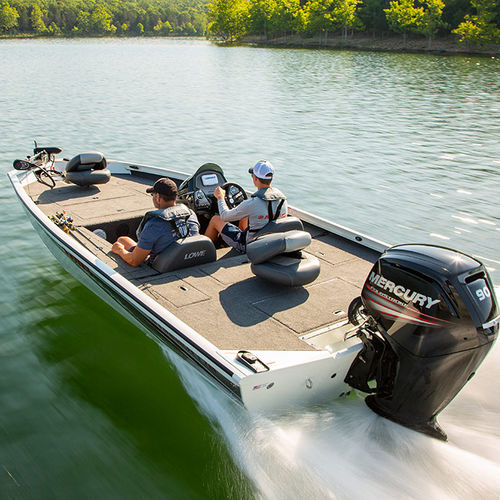 Bass boat hors-bord - Stinger 178 - Lowe - à console latérale / open / de pêche sportive