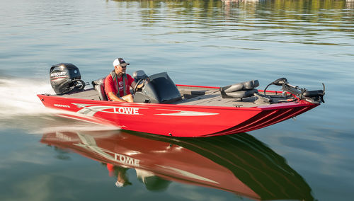 Bass boat hors-bord - Skorpion 16 - Lowe - à console latérale / open / de pêche sportive