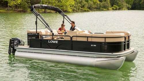 Bateau ponton hors-bord - SS190 - Lowe - open / de wakeboard / de sport
