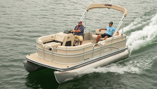 Bateau ponton hors-bord - Ultra 180  - Lowe - open / à console latérale / de croisière