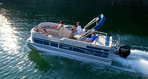 Bateau ponton hors-bord - SS210 SUPER SPORT - Lowe - de wakeboard