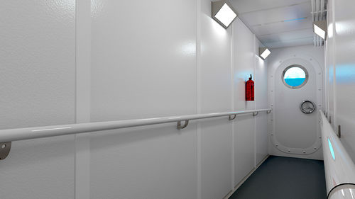 Main courante en aluminium - Falkit® HR40 - Alu-Stock