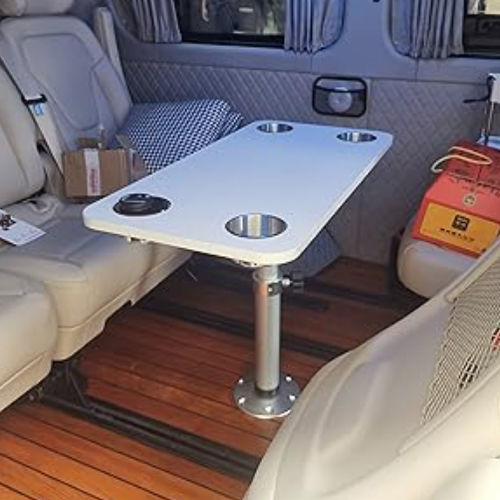Pied de table ajustable - HT-M01N2-JQ - HWHongRV - pour bateau