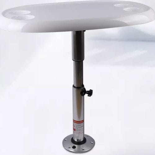 Table pour bateau - HT- M01N+HT-BSO - HWHongRV - amovible / en aluminium