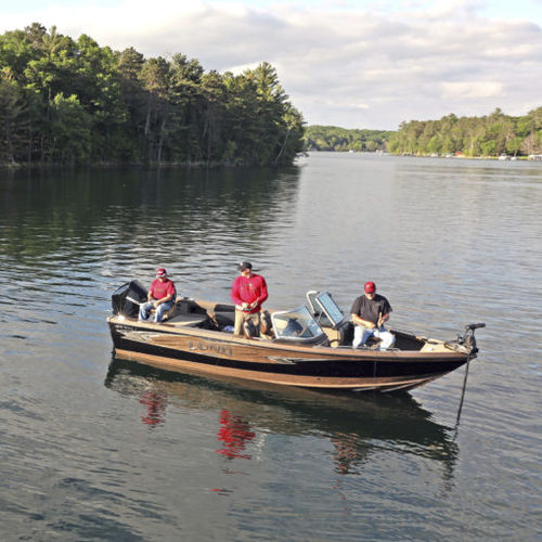 Runabout hors-bord - 2075 TYEE - Lund - à double console / bow-rider / de pêche sportive
