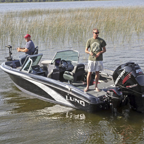 Runabout hors-bord - 189 TYEE GL - Lund - à double console / bow-rider / de ski nautique