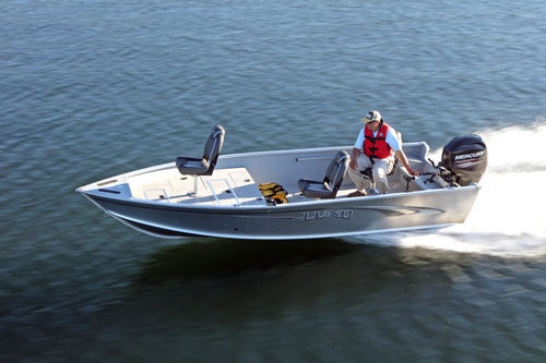 Barque hors-bord - 1750 OUTFITTER - Lund - de pêche sportive / en aluminium / max. 5 personnes