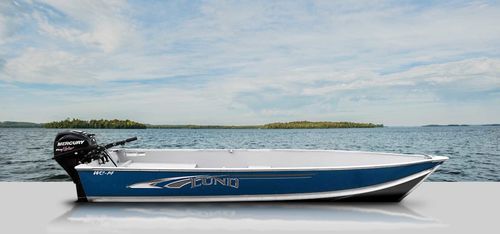 Barque hors-bord - WC-14 - Lund - de pêche sportive / en aluminium / max. 4 personnes