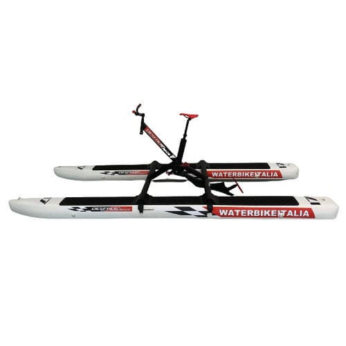 Vélo aquatique monoplace - DESFROS RACE - WATERBIKE ITALIA - en aluminium / blanc / gonflable