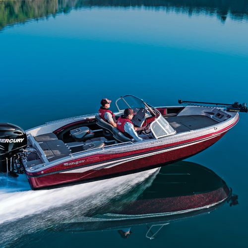 Bass boat hors-bord - 1880MS - Ranger Boats - open / à double console / de pêche sportive