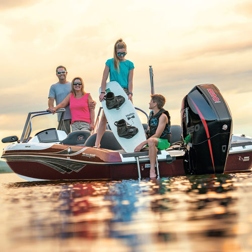 Bass boat hors-bord - 212LS - Ranger Boats - open / à double console / de pêche sportive