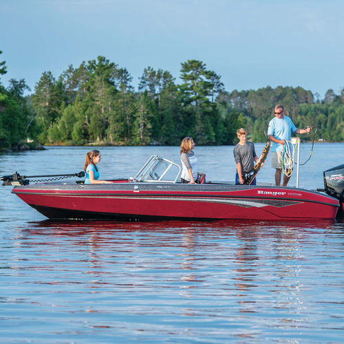 Bass boat hors-bord - 2050MS - Ranger Boats - open / à double console / de pêche sportive
