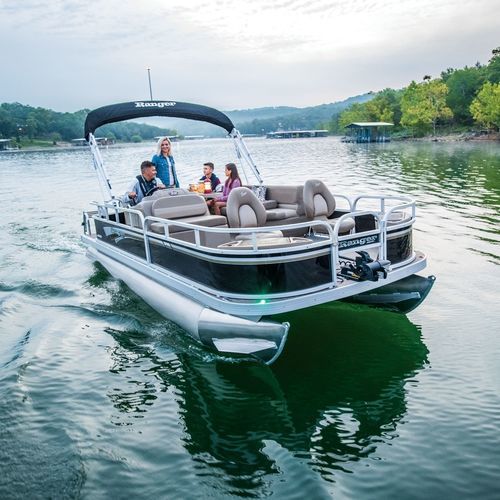 Bateau ponton hors-bord - 200F - Ranger Boats - open / à console latérale / de pêche