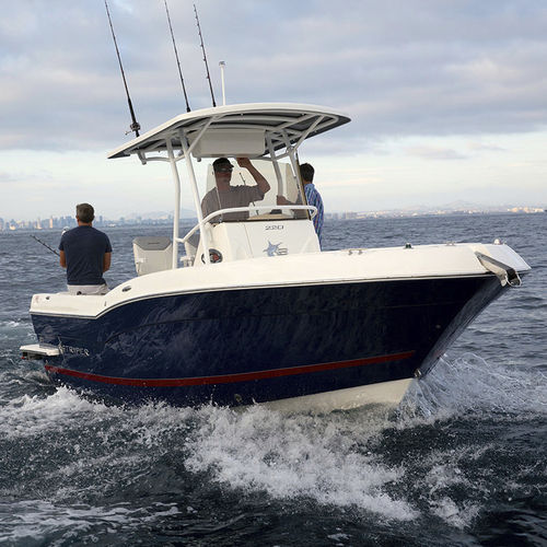 Walkaround hors-bord - 22O CC - Striper Boats - de pêche sportive / max. 8 personnes / T-Top