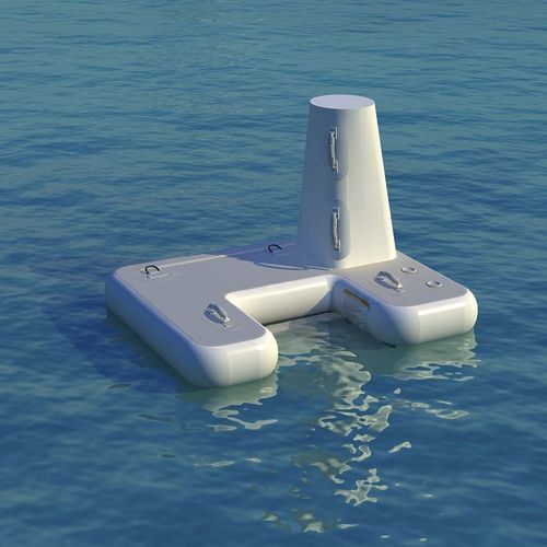Échelle pour ponton - Floating Quick Step - AquaBanas - mobile / de baignade / pour plate-forme