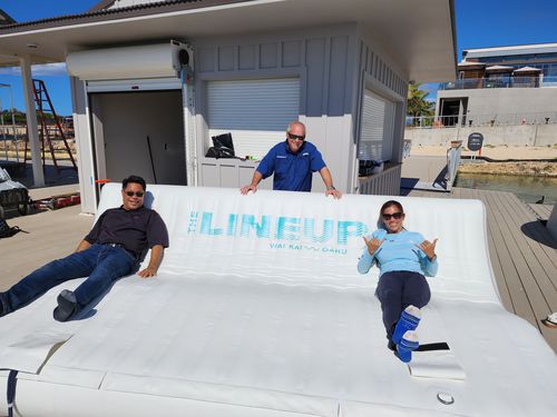 Transat pour yacht - Mega Lounger™ - AquaBanas - gonflable