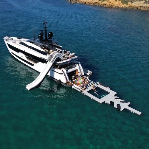 Jeu aquatique plateforme - PWC Extreme™ - AquaBanas - pour base de loisirs / gonflable