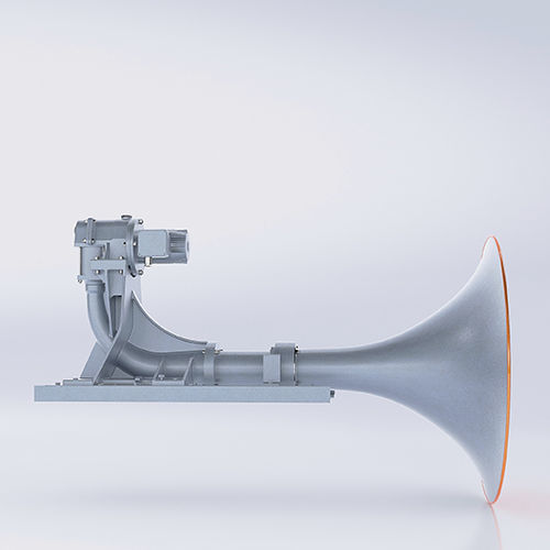 Avertisseur sonore électrique à pistons - ZET-Horn 70 AC - ZÖLLNER Signal GmbH - pour navire > 200 m / IP56
