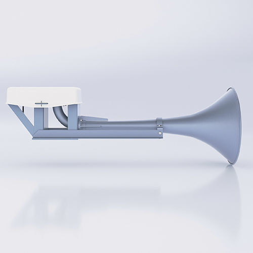 Avertisseur sonore maritime pneumatique - Makrofon ZM200/90b ZVE(E)H - ZÖLLNER Signal GmbH - pour navire > 200 m / IP56 / d'urgence