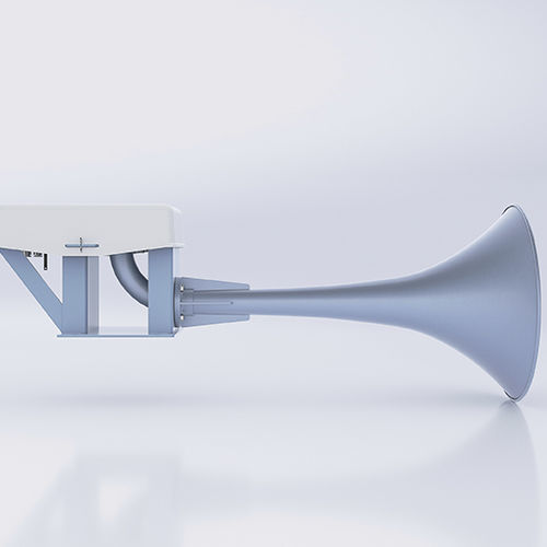 Avertisseur sonore maritime pneumatique - Makrofon ZM200/110b ZVE(E)H - ZÖLLNER Signal GmbH - pour navire > 200 m / IP56 / d'urgence