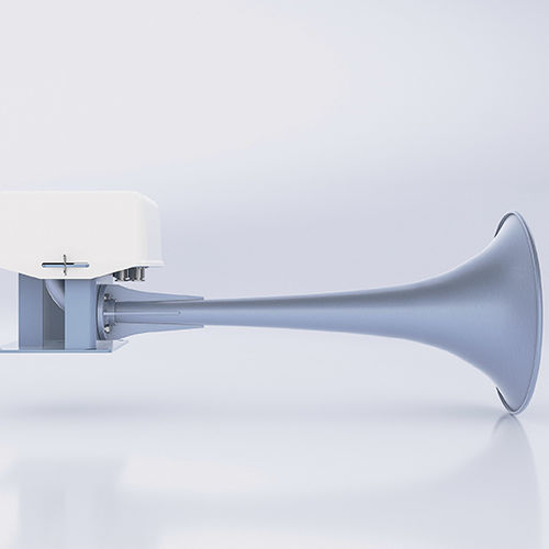 Avertisseur sonore maritime pneumatique - Makrofon M125/130b ZVE(E)H - ZÖLLNER Signal GmbH - pour navire > 75 m et < 200 m / IP56 / d'urgence
