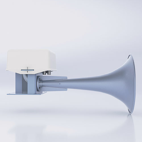 Avertisseur sonore maritime pneumatique - Makrofon M125/160b ZVE(E)H - ZÖLLNER Signal GmbH - pour navire > 75 m et < 200 m / IP56 / d'urgence