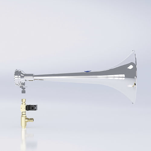 Avertisseur sonore maritime pneumatique - Makrofon YM75F/260 HVEF - ZÖLLNER Signal GmbH - pour navire > 20 m et < 75 m / IP56