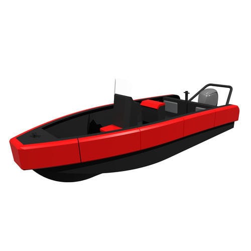 Coque open hors-bord - 600 Origine - ARMEN Initiative - stern-drive / POD / électrique