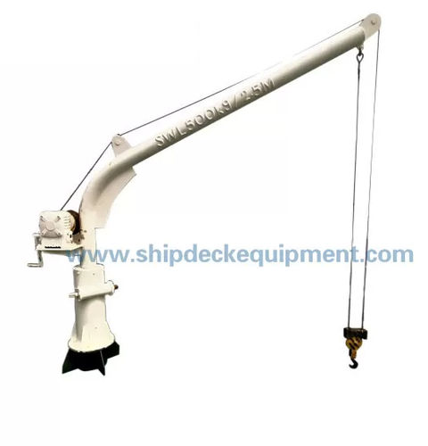 Bossoir pour navire - Zhongyuan Ship Machinery Manufacture (Group) Co., - manuel / électrique