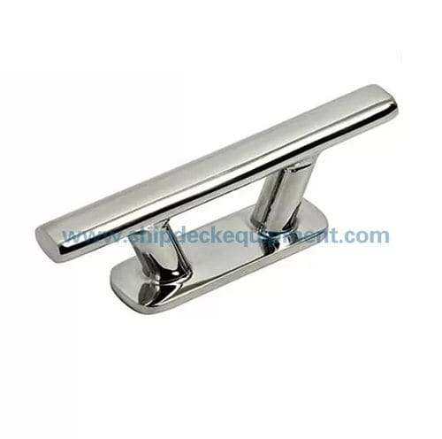 Taquet d'amarrage pour yacht - Zhongyuan Ship Machinery Manufacture (Group) Co., - plat / en acier inoxydable poli