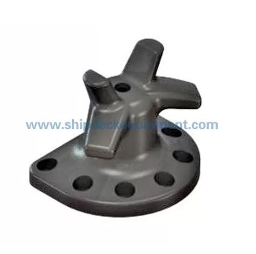 Bitte d'amarrage pour navire - Staghorn - Zhongyuan Ship Machinery Manufacture (Group) Co., - pour terminal portuaire / en acier moulé / en fonte