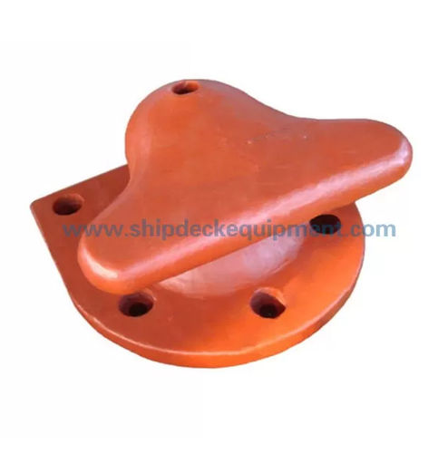 Bitte d'amarrage pour navire - Tee Head - Zhongyuan Ship Machinery Manufacture (Group) Co., - pour terminal portuaire / simple / en acier moulé