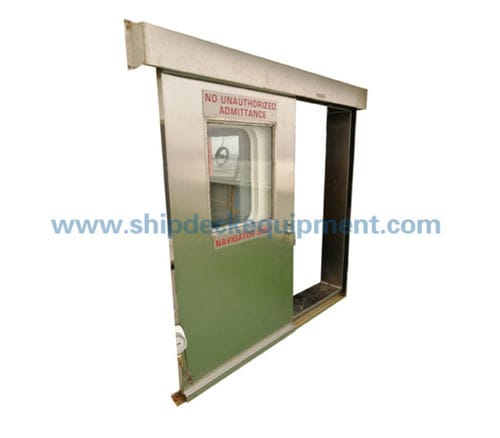 Porte pour navire - Sound Proof - Zhongyuan Ship Machinery Manufacture (Group) Co., - coulissante / étanche / en aluminium