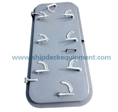 Porte pour navire - GB/T 3477 A - Zhongyuan Ship Machinery Manufacture (Group) Co., - semi-étanche / en inox