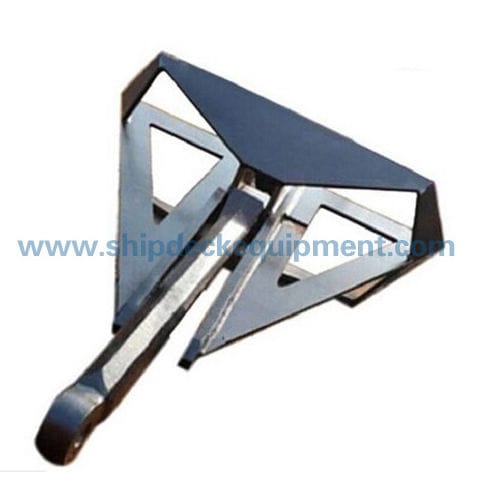 Ancre type Delta - Zhongyuan Ship Machinery Manufacture (Group) Co., - pour navire / en inox