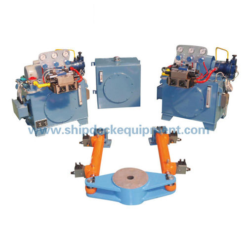 Mécanisme de direction pour navire - Zhongyuan Ship Machinery Manufacture (Group) Co., - hydraulique / électrique / assisté