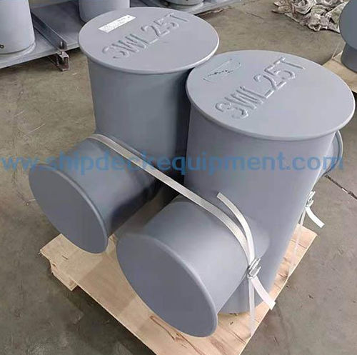 Bitte d'amarrage pour terminal portuaire - JIS F 2804-1976 - Zhongyuan Ship Machinery Manufacture (Group) Co., - pour navire / en croix