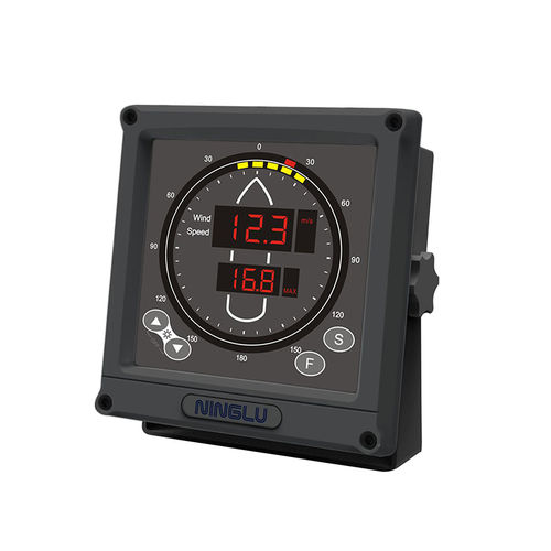 Indicateur marin - IR761  - Nanjing Ninglu Technology Co., Ltd. - anémomètre / numérique / rouge