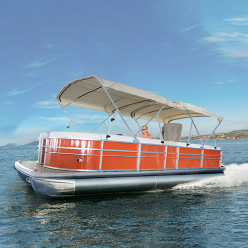 Bateau ponton hors-bord - series-22ft - Kinocean® Boat - bimoteur / de sport / de pêche